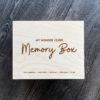 Memorybox met gravure